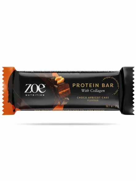 Zeo Nutrition beljakovinska čokoladica s kolagenom sacher torta v embalaži 50g