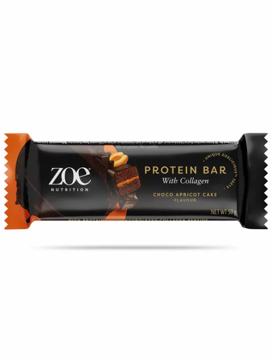Zeo Nutrition beljakovinska čokoladica s kolagenom sacher torta v embalaži 50g