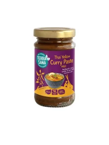 Terrasana tahai rumena curryjeva pasta ekološka v embalaži 120g