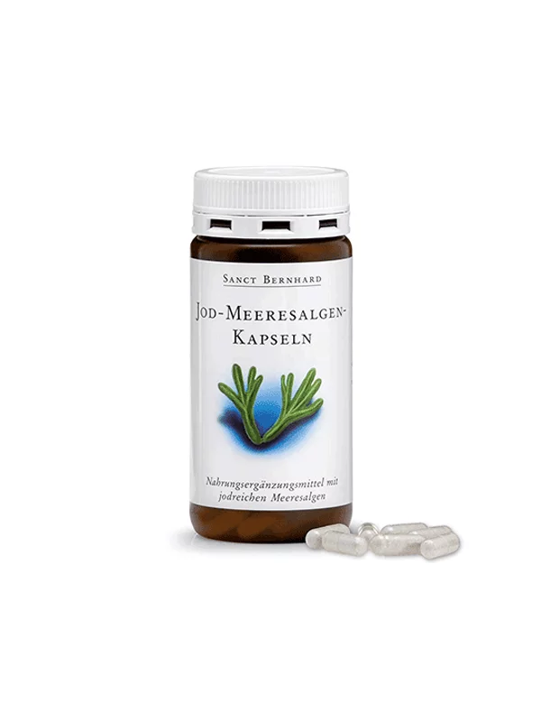 Krauterhaus morska alga fucus jod v embalaži vsebuje 180 kapsul