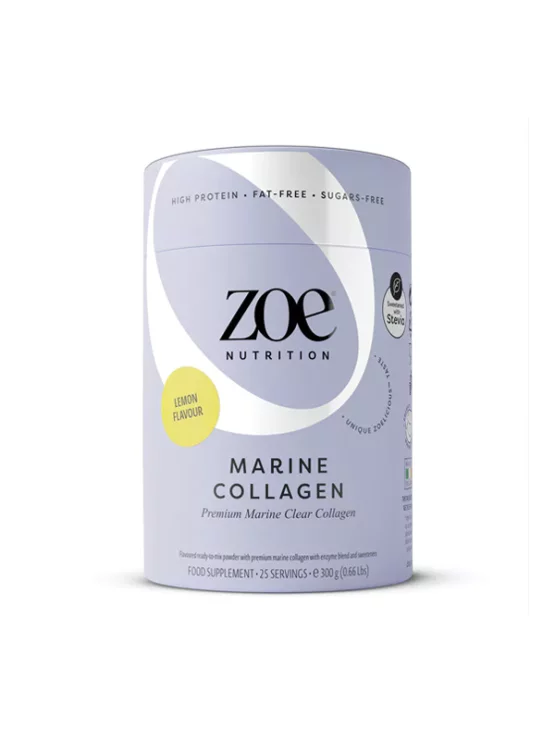 Zoe Nutrition premium marine kolagen lemon v embalaži 300g