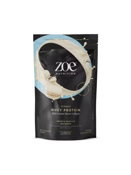 zo Nutrition whey beljakovine french vanilla macaron v embalaži vsebuje 454 g