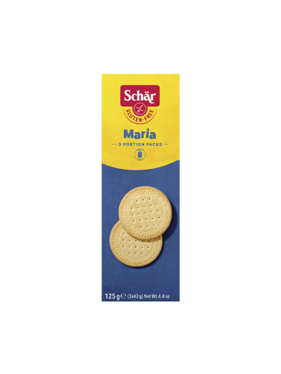 Schar brezglutenski piškoti v embalaži 125g