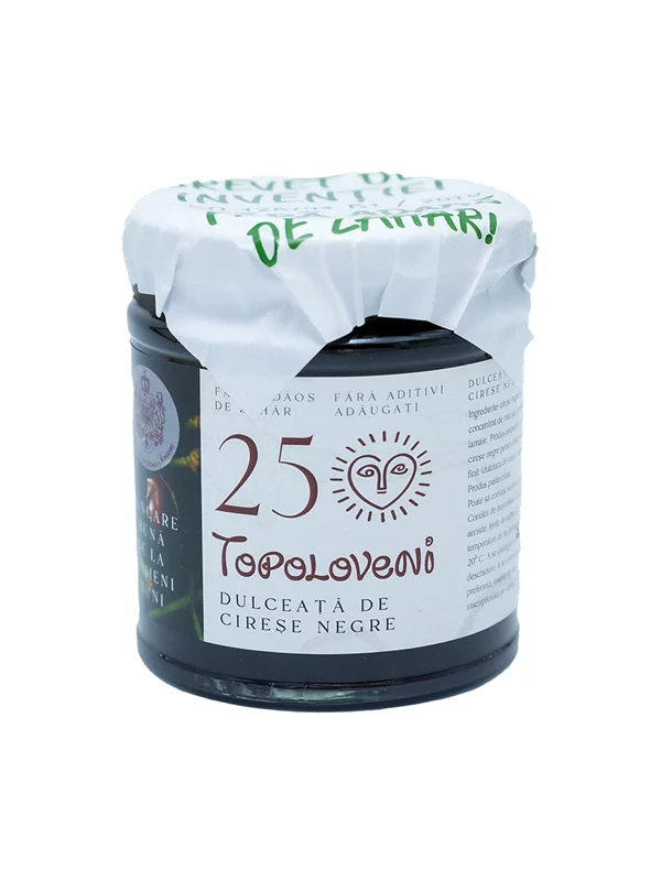 Topoloveni marmelada črna češnja v embalaži 230g