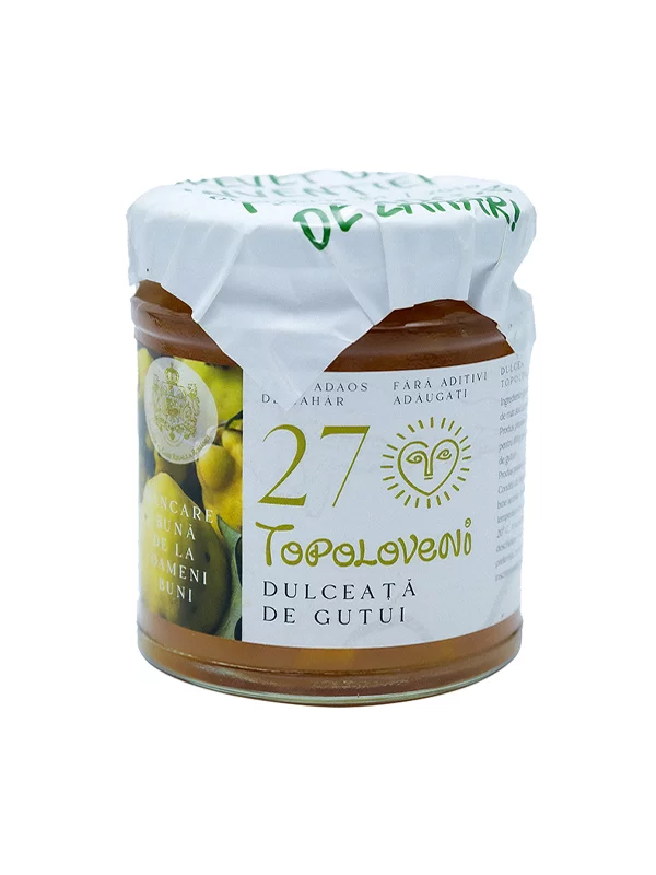 Topoloveni marmelada kutina gourmet v embalaži 230g