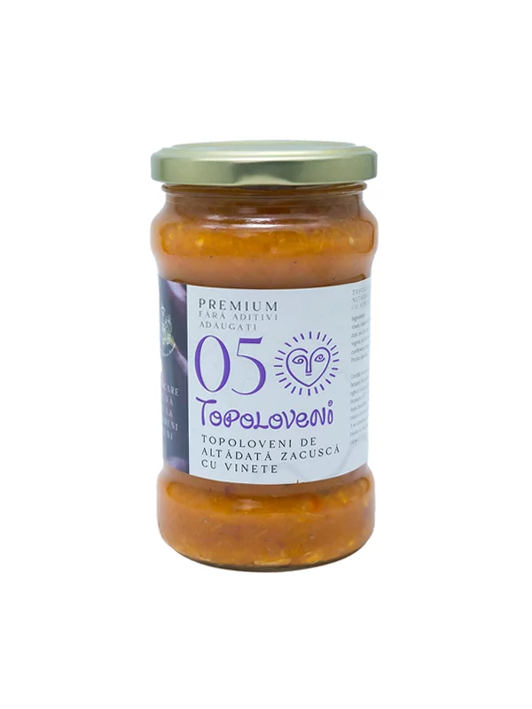 Topoloveni namaz jajčevec v steklenički 300g