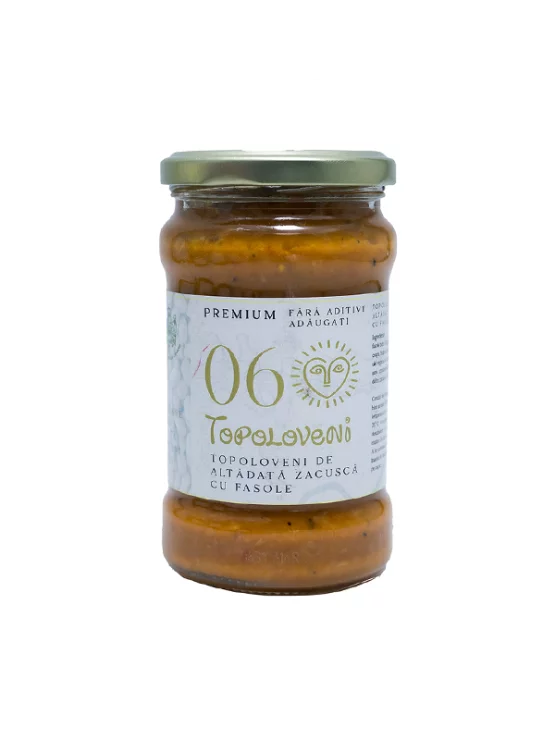 Topoloveni namaz beli fižol v embalaži vsebuje 300 g