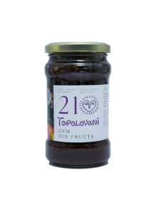 Topoloveni džem iz mešanega sadja v steklenički 360 g