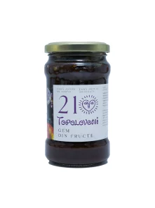Topoloveni džem iz mešanega sadja v steklenički 360 g