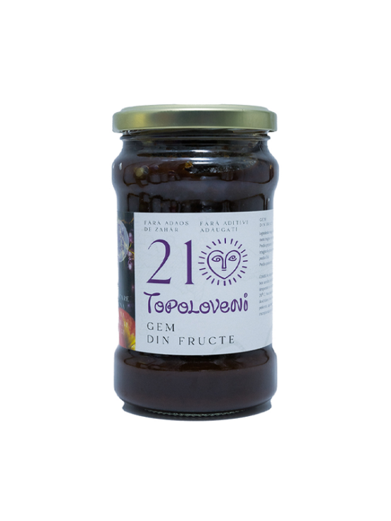 Topoloveni džem iz mešanega sadja v steklenički 360 g