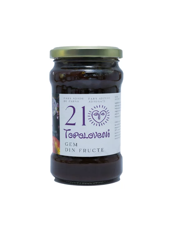 Topoloveni džem iz mešanega sadja v steklenički 360 g