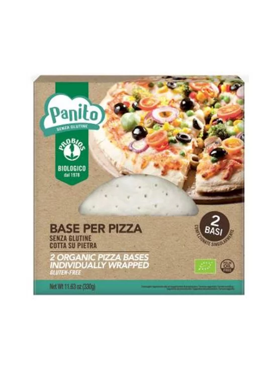 Probios osnova za pico brez glutena ekološka v embalaži 2 kosa