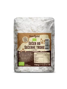 Trsni sladkor v prahu - Ekološki 750g Nutrigold