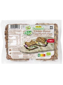 Mestermacher kruh s semeni ekološki v embalaži 350g