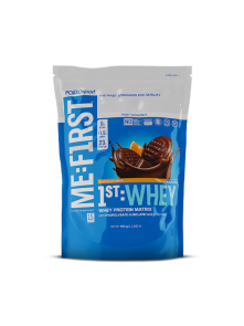 Me: First whey protein choco jaffa v embalaži 454g