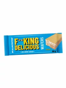 All nutrition hrustljavi vaflji brez dodanega sladkorja v embalaži 80g