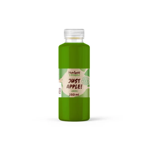 Jabolčni sok - Hladno stiskan 250ml - Nutrigold Fresh