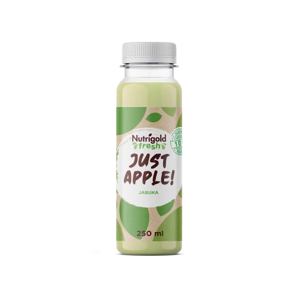 Nutrigold Fresh Jabolčni sok - Hladno stiskan 250ml