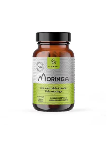 Moringa v kapsulah - 60 kapsul Bioandina