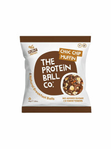 Veganske beljakovinske kroglice CHOC CHIP MUFFIN 45g - Protein Ball CO