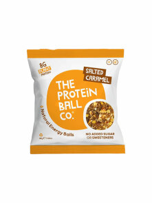 Veganske beljakovinske kroglice Salted Caramel 45g - Protein Ball CO
