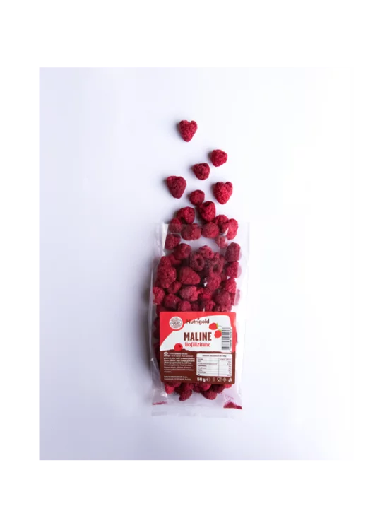 Liofilizirane maline - 50g Nutrigold
