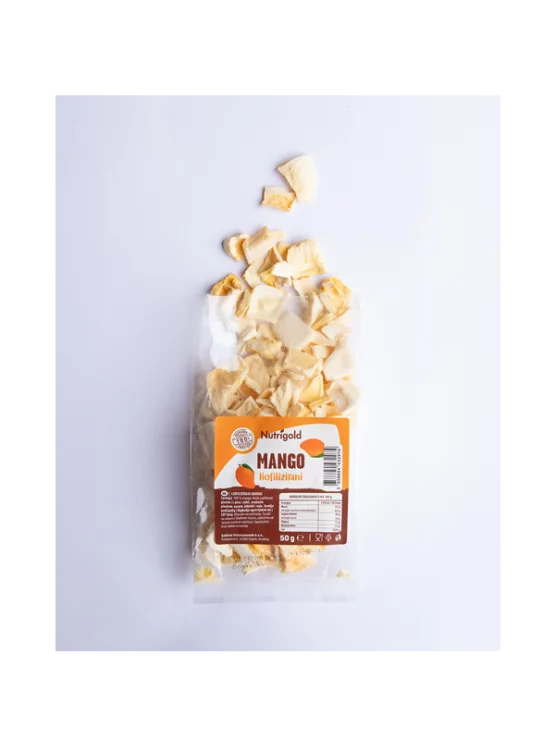 Liofiliziran mango - 50g Nutrigold