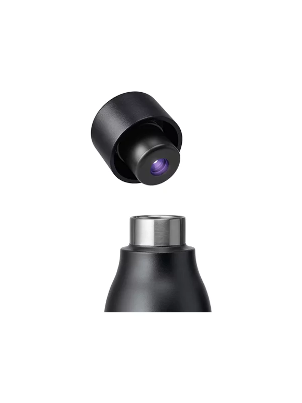 Samočistilna steklenica PureVis Obsidian Black - 500 ml LARQ