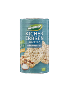 Čičerikini krekerji Morska sol Brez glutena - Ekološki 100g Dennree