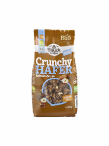 Hrustljav ovseni muesli s kakavom in lešniki Brez glutena - Ekološki 300g BauckHof