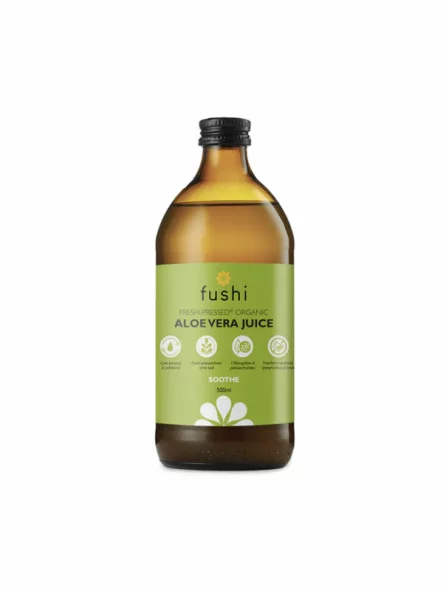 Fushi Sok Aloe vera Hladno stisnjen Ekološki v steklenici 500ml