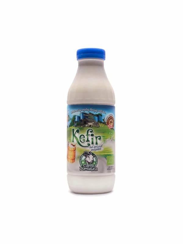 Capra Domestica Kefir iz kozjega mleka - Ekološki v steklenici 500 ml