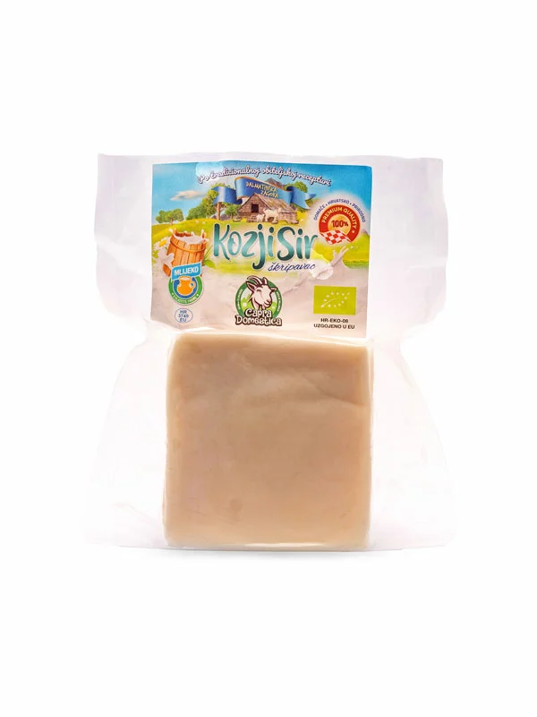 Capra Domestica Mehki sir iz kozjega mleka Škripavac - Ekološki v embalaži 200 g