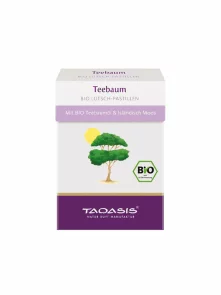 Taoasis Pastile za grlo s čajevcem v škatlici 30g
