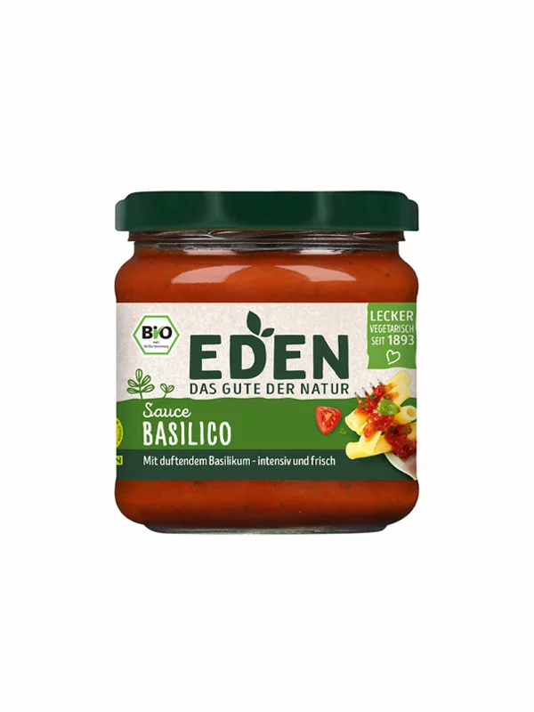 Paradižnikova omaka z baziliko - Ekološka 375g Eden