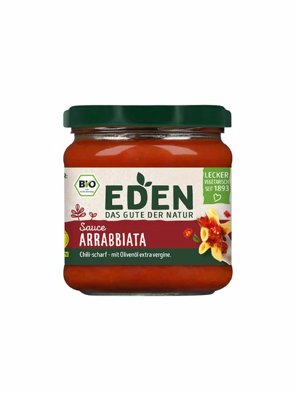 Paradižnikova omaka Arrabbiata - Ekološka 375g Eden