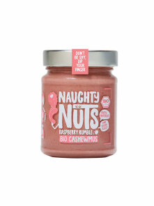 Namaz iz indijskih oreščkov z malino - Ekološki 250g Naughty Nuts