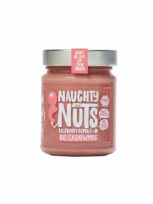 Namaz iz indijskih oreščkov z malino - Ekološki 250g Naughty Nuts