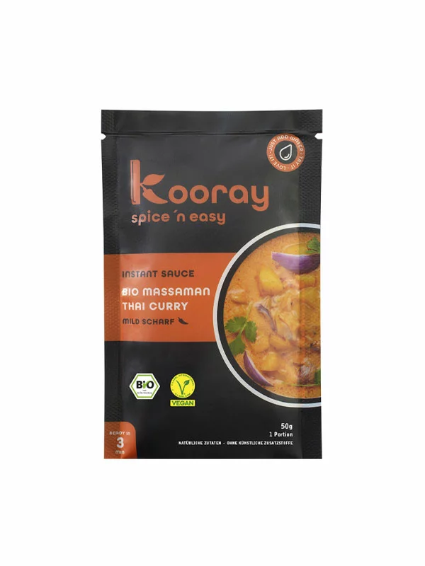 Instant Thai Curry omaka Massaman - Organski 50g Kooray