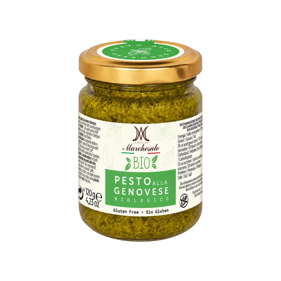 Pasta Natura Pesto Genovese Bez glutena Organski u staklenci od 120g