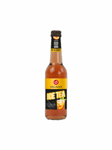 Osvežilna gazirana pijača Ledeni čaj Breskev v steklenici 330ml Hollinger