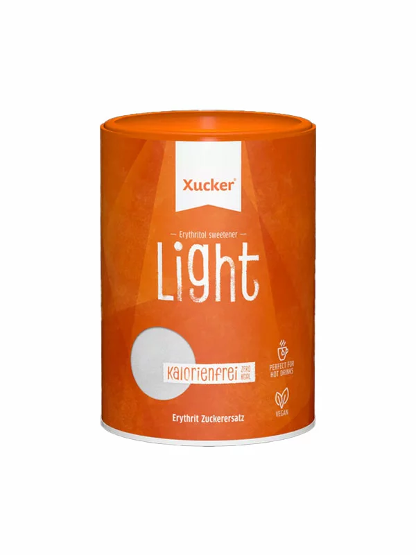 Eritritol Light - Naravno sladilo brez kalorij v oranžni škatlici 700g Xucker