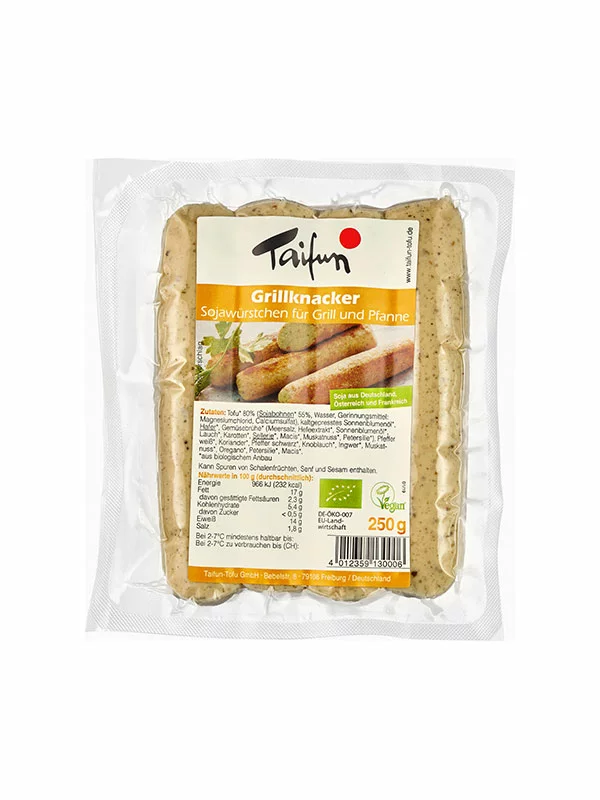 Veganske žar klobase - Ekološke 250g Taifun