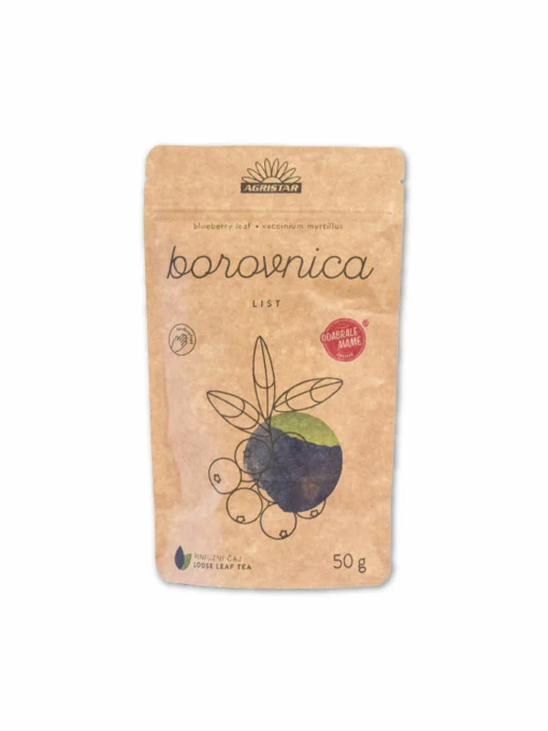Čaj borovnica - 50g Agristar