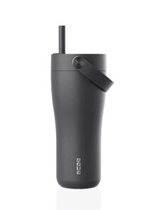 Termo lonček iz nerjavečega jekla Črni - 600ml Equa