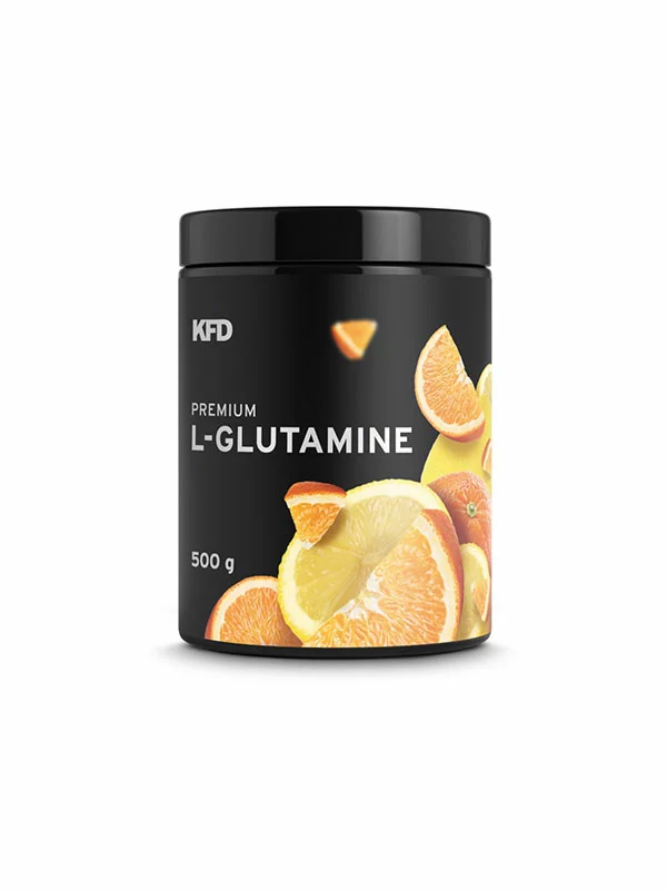 Glutamin Premium 500g pomaranča/limona - KFD Nutrition