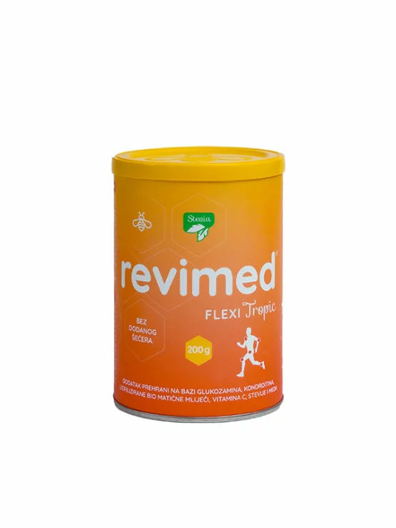Revimed - Liofilizirani Bio matični mleček za sklepe in kosti Flexi Tropic - 200g