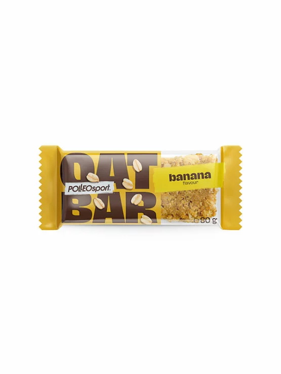 Ovsena ploščica Banana - 80g Polleo sport
