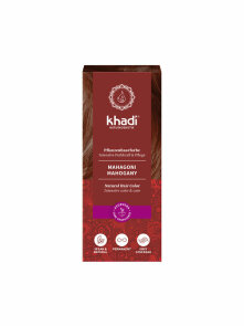 Rastlinska barva za lase Mahagoni - 100g Khadi