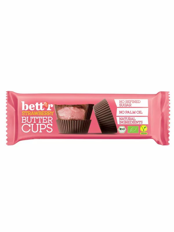 Pralineji z jagodno kremo - Bio 39g Bett'r